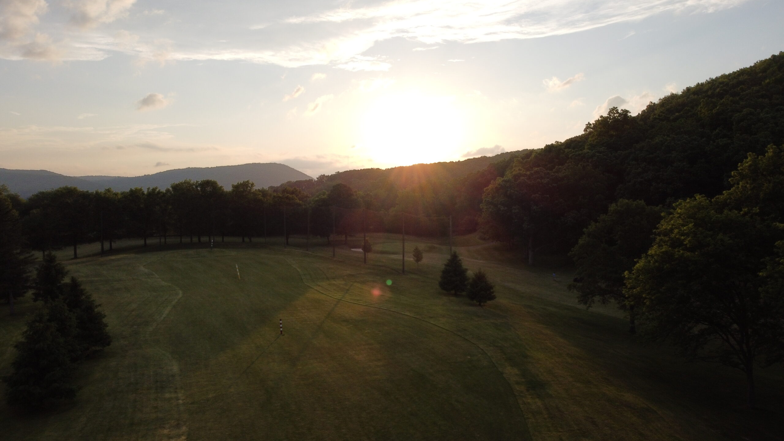 Corning Country Club at dusk