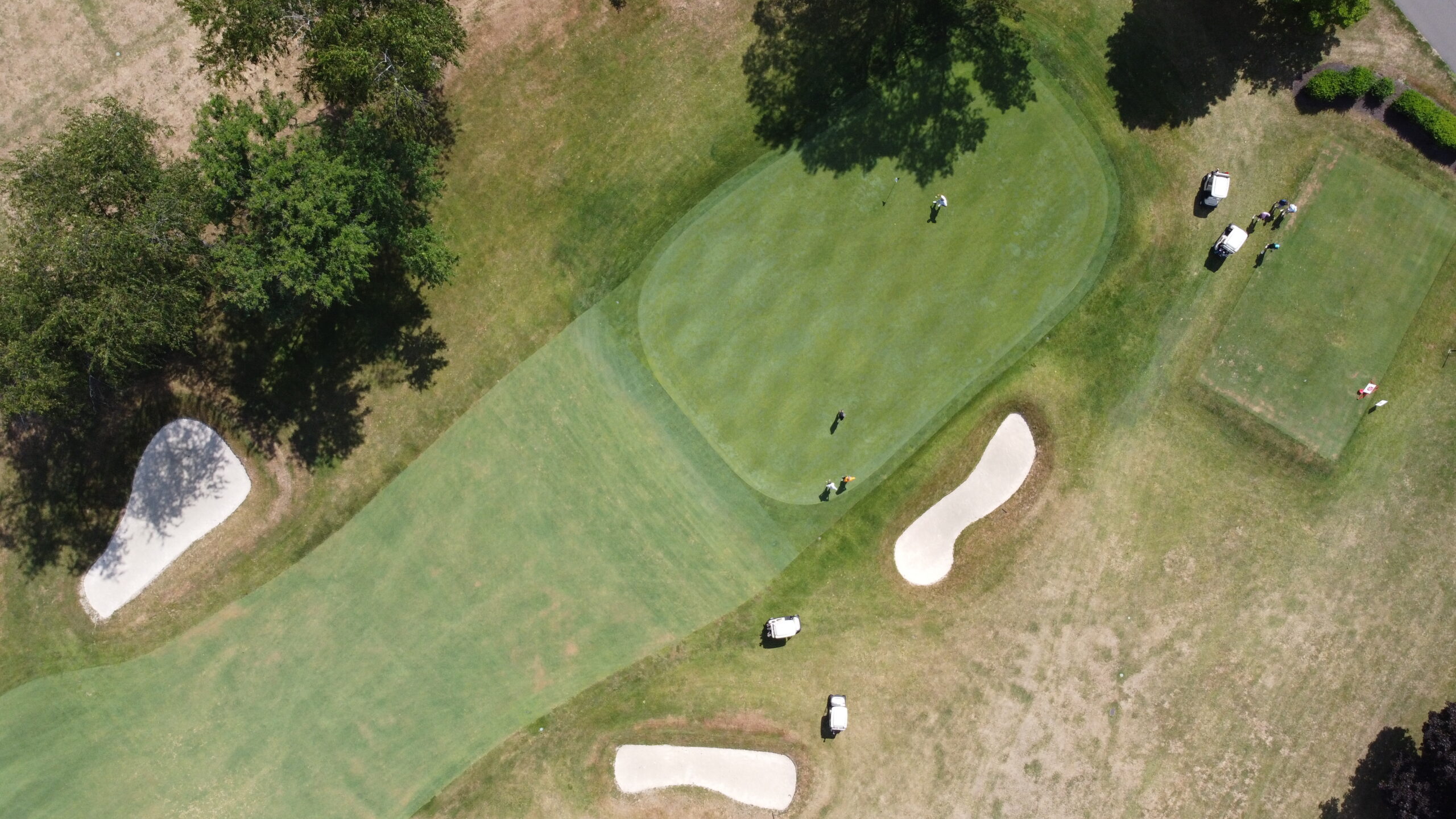 Hole 5 at Corning Country Club in Upstate New York